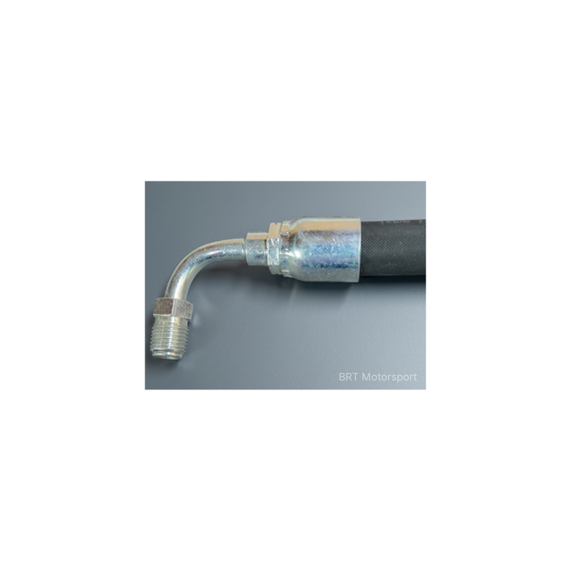 1/2"-20 UNF Male 90° Swivel Power Steering Hose Fitting for 3/8" Hose