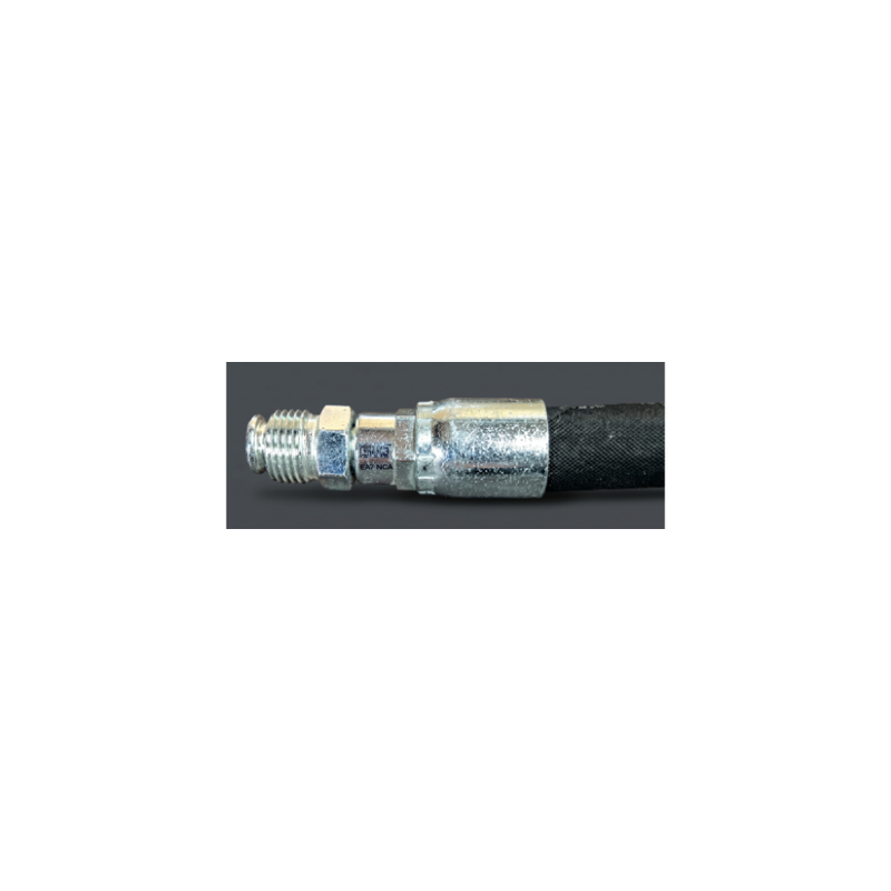 5/8"-18 UNF Male Straight Swivel Power Steering Hose Fitting for 3/8" Hose