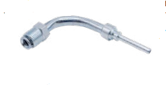 7/16" x 24 Male Swivel Nut 90°