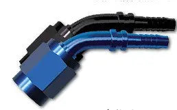 -6 Female Power Steering 45° Hose End