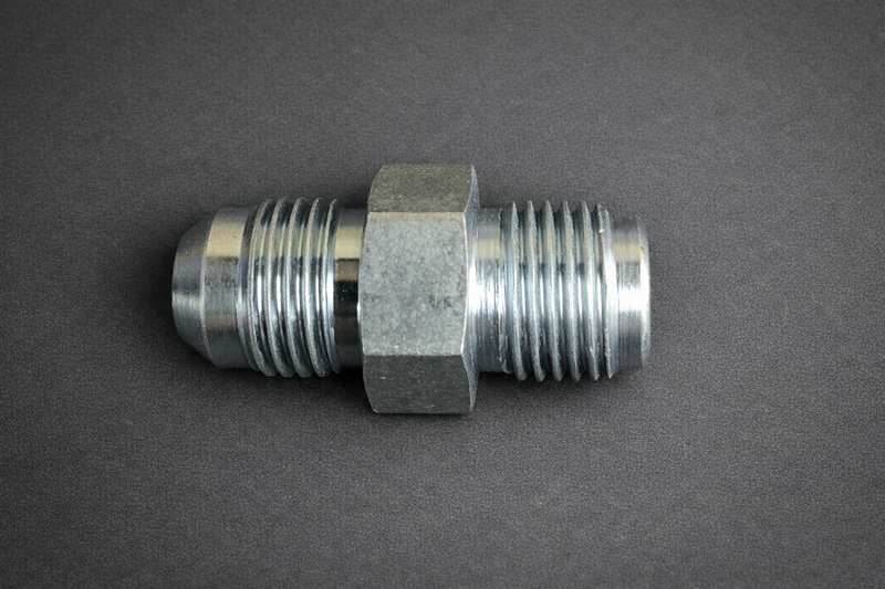 AN6 to 9/16"x18 Inverted Flare Power Steering Male Adaptor