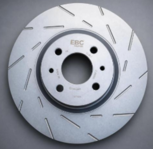 Abarth 500 595 284mm EBC Grooved Front Brake Discs