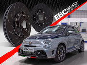 Abarth 595/695 EBC Racing Fully-Floating Two-Piece Discs - 305mm