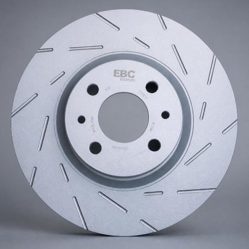 Abarth 595 Competizione EBC Slotted Front Brake Discs 180 BHP 305mm