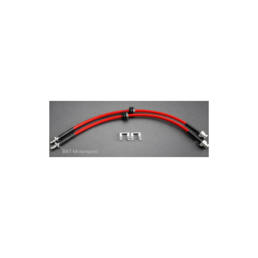 Abarth 500 595 Front Braided Brake Hoses