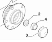 Abarth 500 595 Rear Bearing Washer