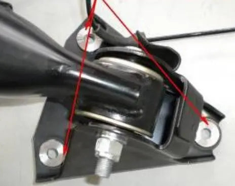 Abarth 500/595 Rear Axle Bracket Alignment Bushes