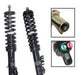 Abarth 500 595 695 Gaz Twin Adjustable Coilover Suspension Kit