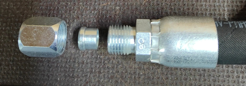 3/8 Compression To 3/8 Power Steering Hose Fitting