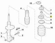 Abarth 500 / 595 Suspension Top Mount Nut