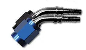 -6 Female Power Steering 45° Hose End
