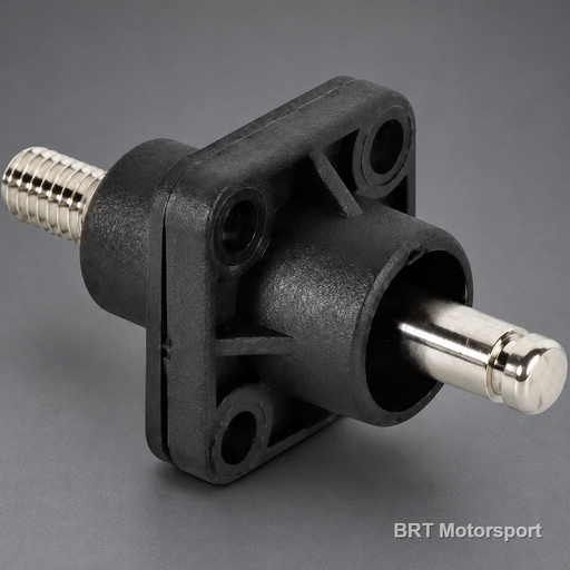 Battery Cable Bulkhead Connector — M6 Thread & Quick Connect, 120A
