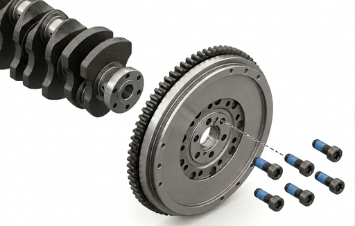 Abarth 500 595 Flywheel Bolts and flywheel