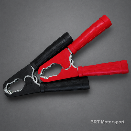 Heavy Duty Insulated Crocodile Clips - 400A Pair