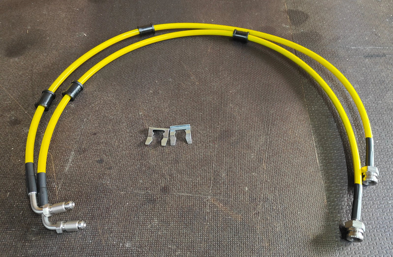 Abarth 500 595 Rear Caliper & Axle Hard Line Replacement Hose