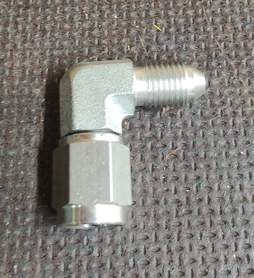 3/8 unf Stainless Steel Male To Female Swivel 90° Fitting