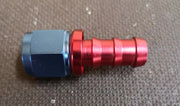 Straight Push On / Push Lock Alloy Hose Fitting  Available in sizes -6 , -8 , -10 , -12