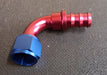90° Bend Push On / Push Lock Alloy Hose Fitting  Available in sizes -6 , -8 , -10 , -12