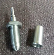 -3 3 8" UNF Fixed Male Bulkhead