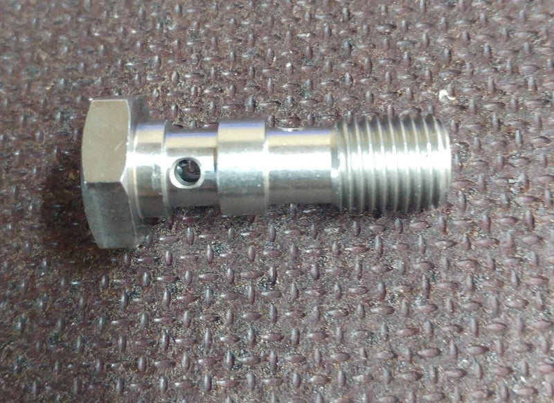 3 8" unf Stainless Steel Double Banjo Bolt