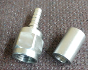 -4 7/16x20 Stainless Steel Female Swivel Nut Comes With Ferrule