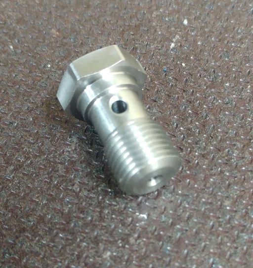 M12 x 1.5 Stainless Steel Restricted Turbo Banjo Bolt