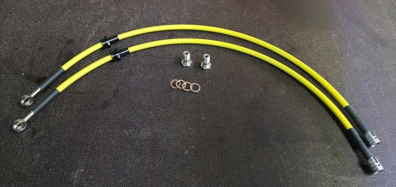 VW Caddy Mk3 Front Braided Brake Hose's