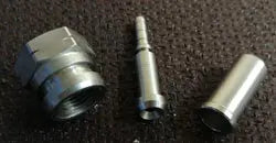 M10x1 Circlip Groove Swivel Female