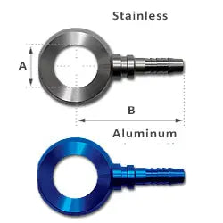 M14 To -6 Banjo Power Steering Hose End